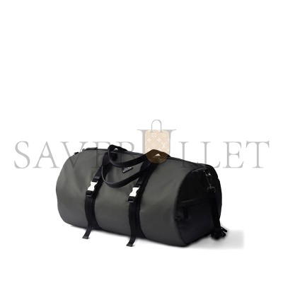 PRADA RE-NYLON AND SAFFIANO LEATHER DUFFLE BAG 2VC015 (50*27*27cm) 